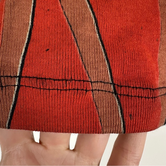 Vintage Y2K Custo Barcelona V-Neck Top Knit Sleeves - Picture 4 of 10